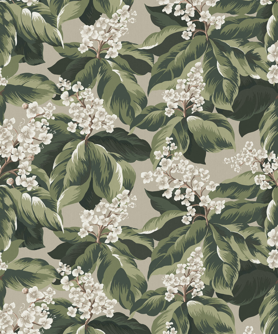 Horse Chestnut Decorative Textile Wallpaper • Milton & King Studio • Forest • Swatch