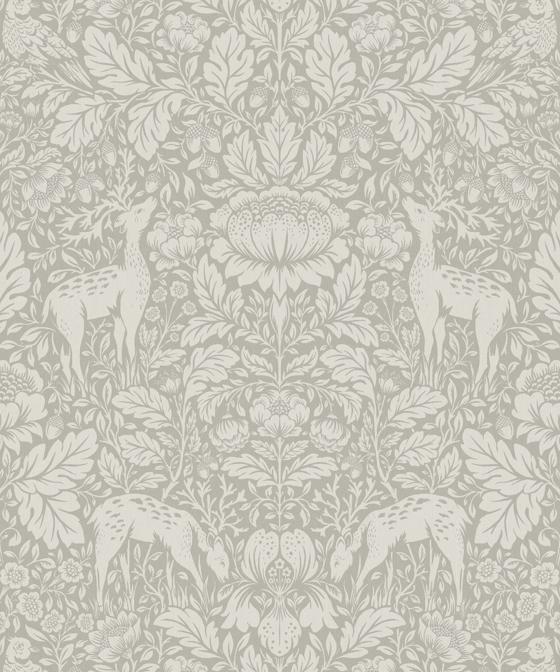 Richmond Decorative Textile Wallpaper • Milton & King Studio • Dove • Swatch