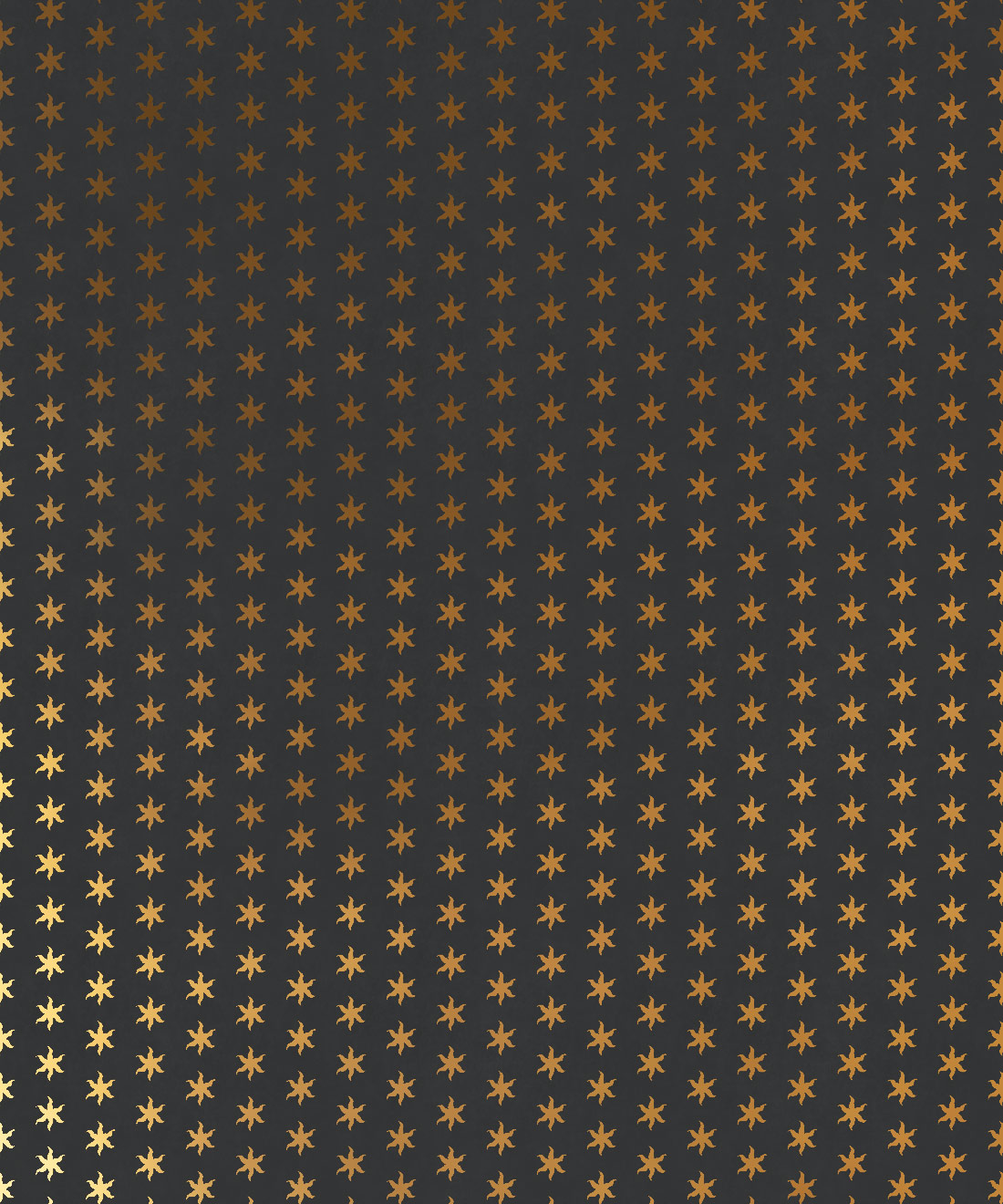 Tudor Star Metallic Wallpaper • Milton & King Studio • Night • Swatch