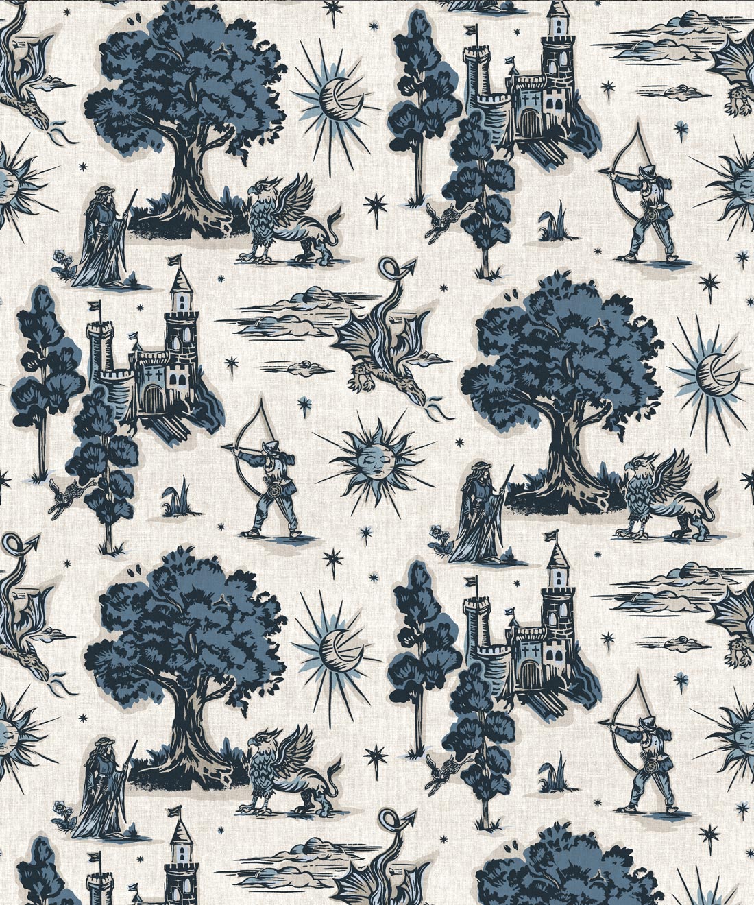Realm Wallpaper • Milton & King Studio • Delft • Swatch