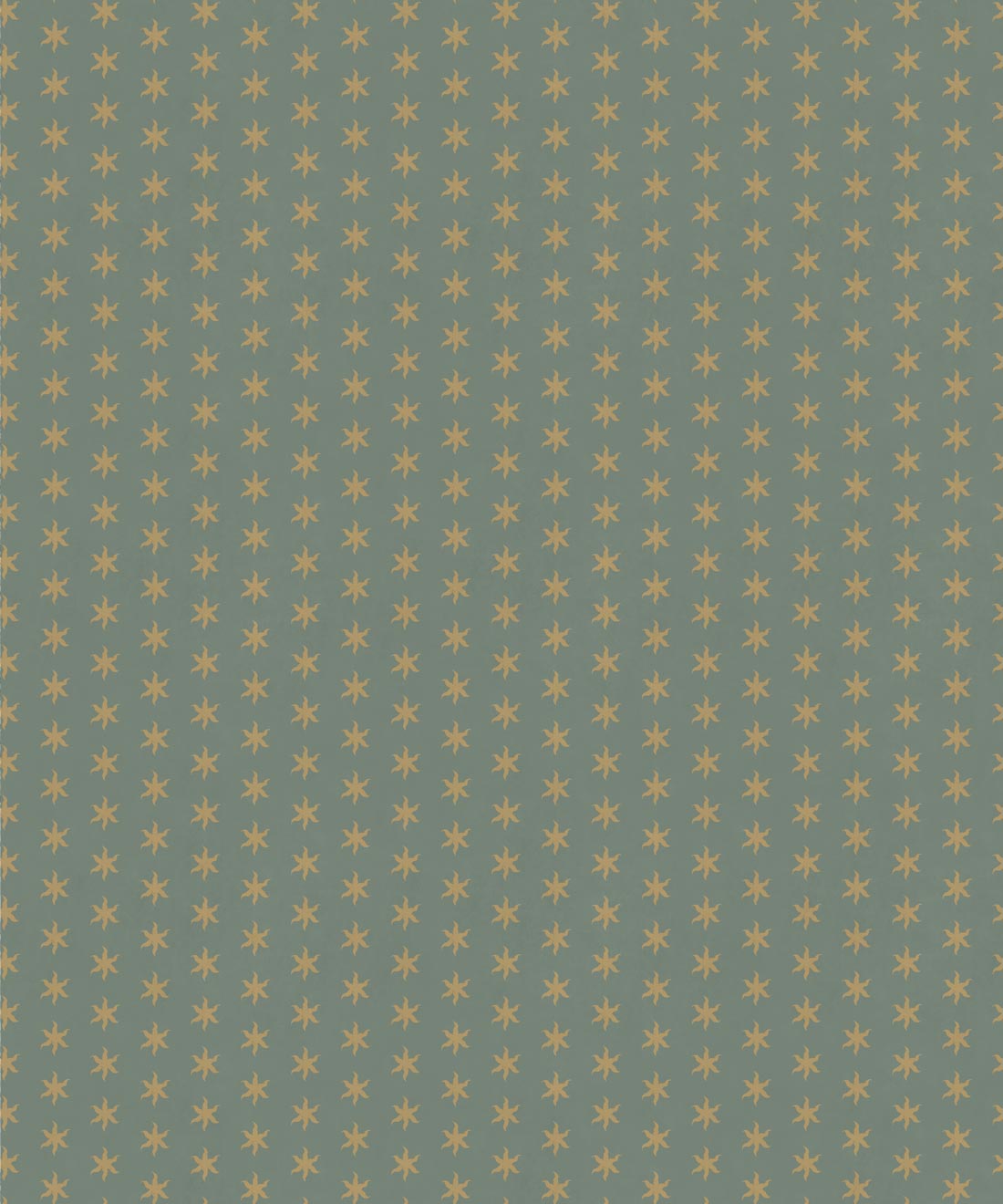 Tudor Star Wallpaper • Milton & King Studio • Arsenic • Swatch