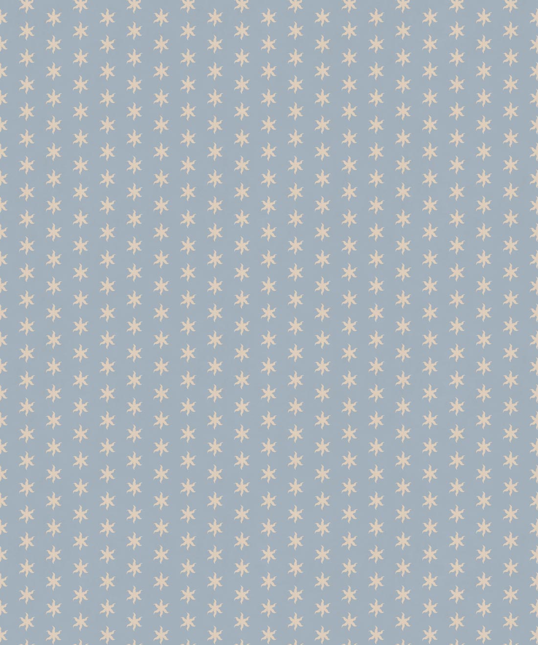Tudor Star Wallpaper • Milton & King Studio • Periwinkle • Swatch