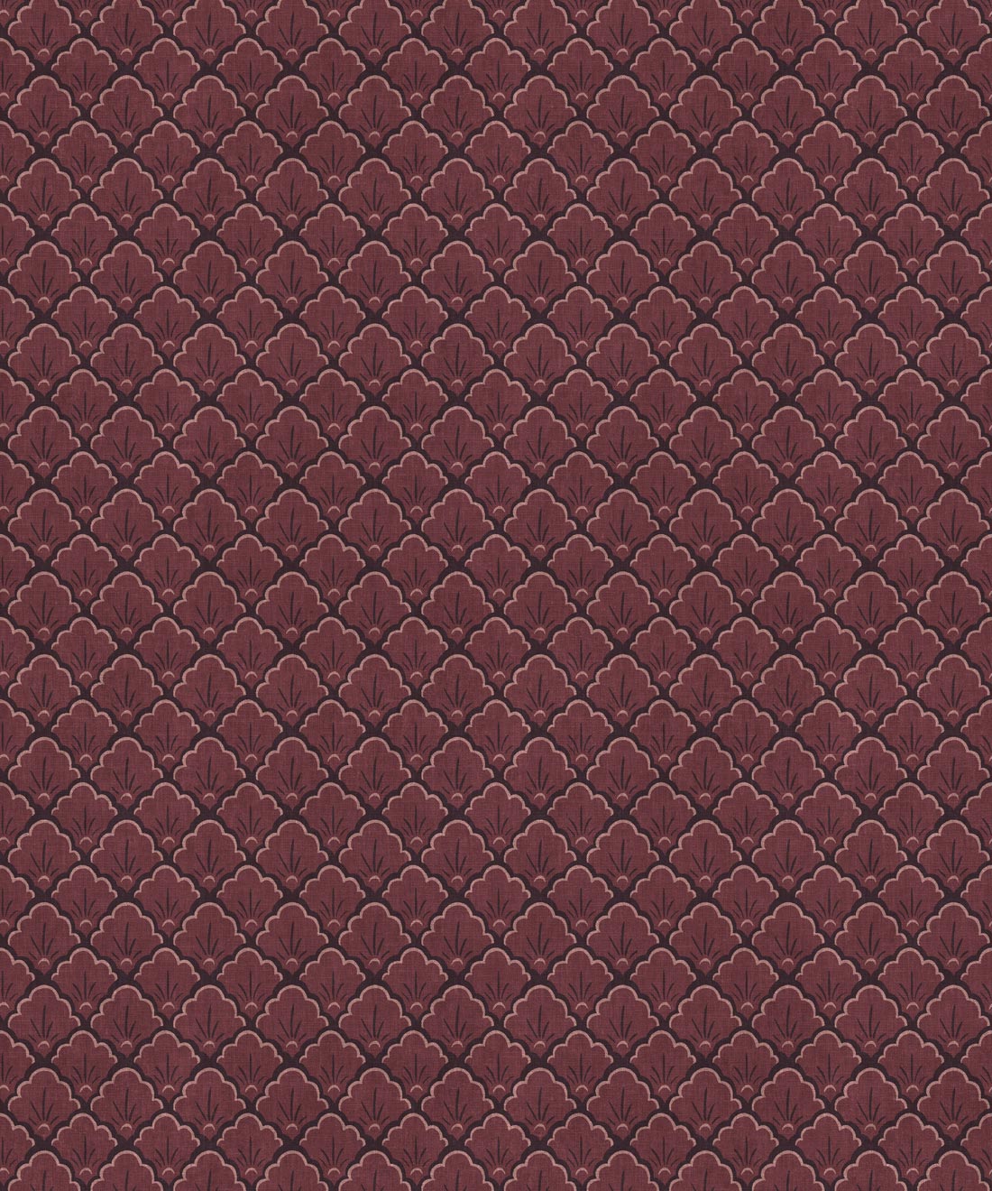 Shellyn Wallpaper • Milton & King Studio • Plum • Swatch