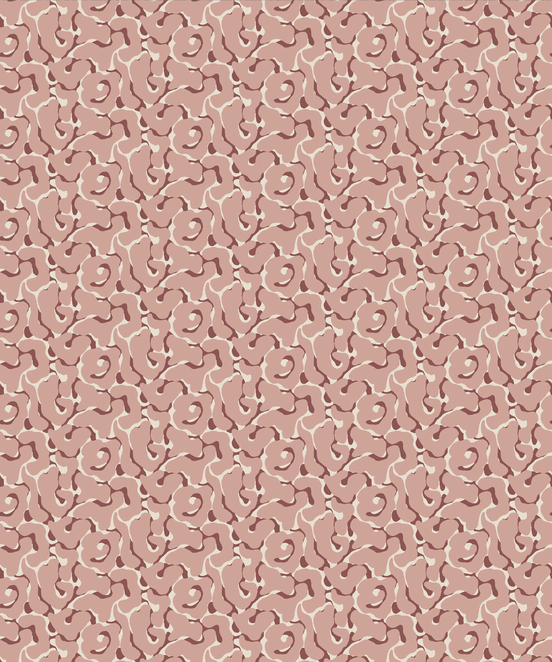 Drift Wallpaper • Milton & King Studio • Blush • Swatch