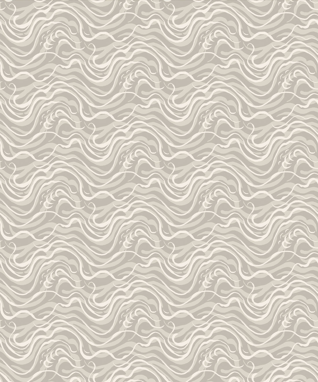 Edo Wallpaper • Milton & King Studio • Mist • Swatch