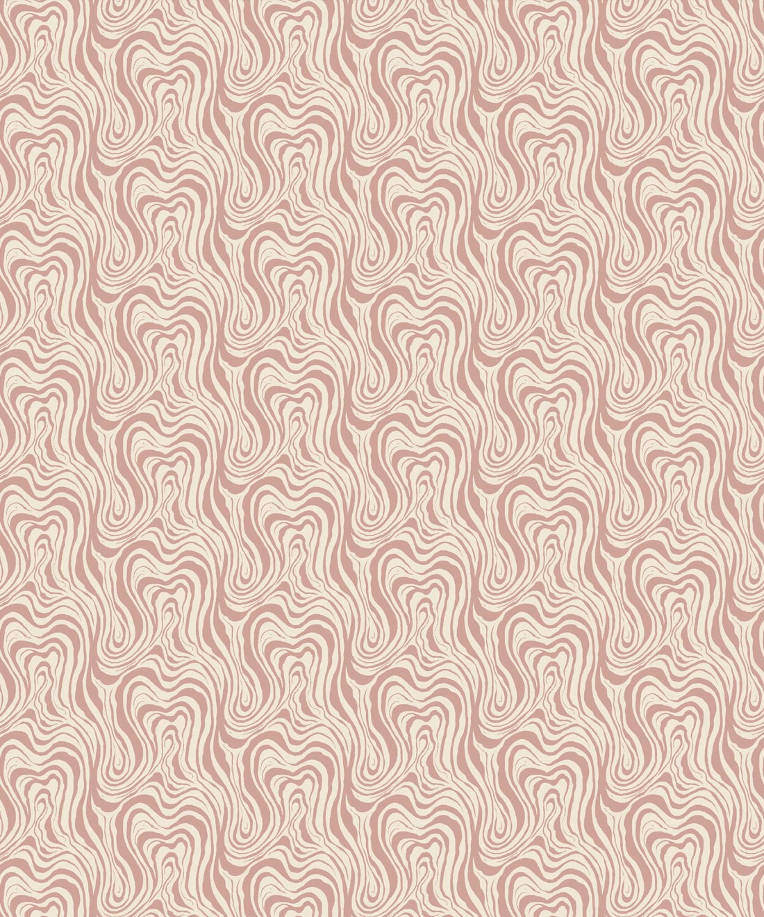 Ripple Wallpaper • Milton & King Studio • Blush • Swatch