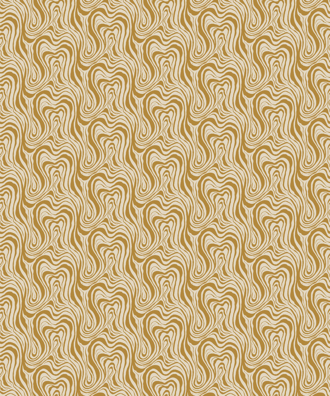 Ripple Wallpaper Ripple Wallpaper • Milton & King Studio • Ochre • Swatch