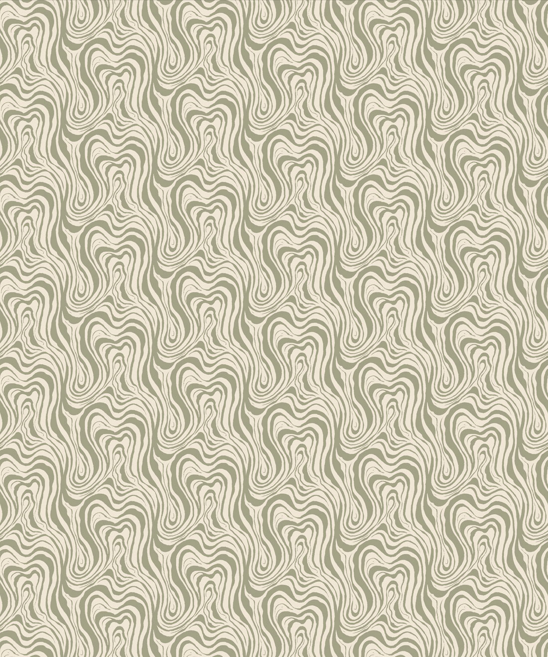 Ripple Wallpaper • Milton & King Studio • Sage • Swatch