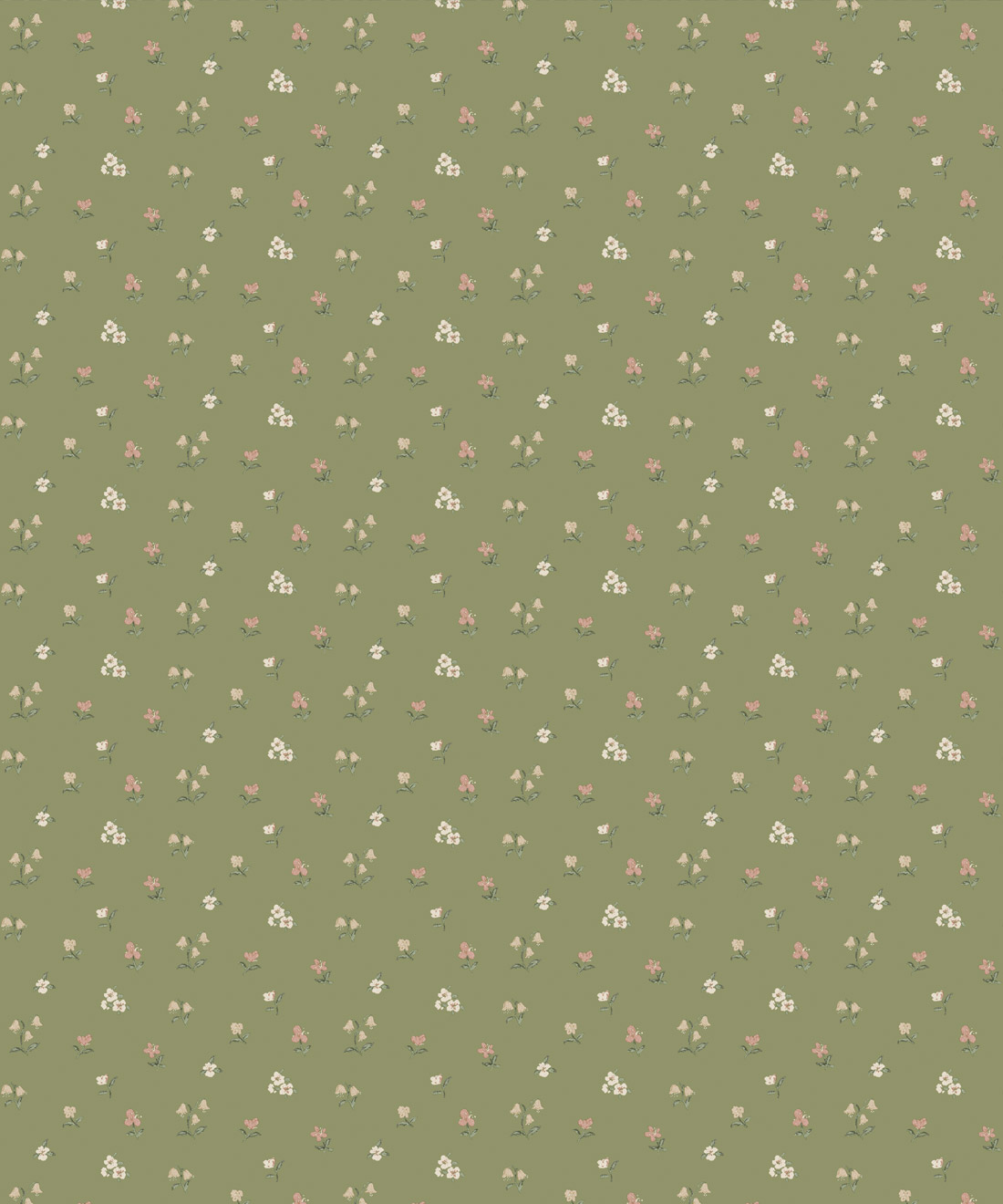 Clara Wallpaper • Milton & King Studio • Apple • Swatch