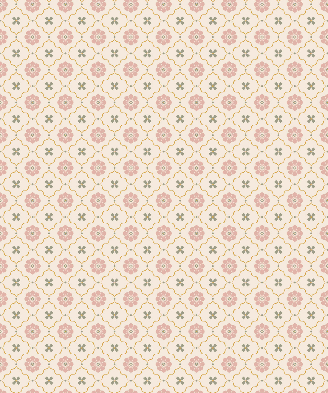 Esme Wallpaper • Milton & King Studio • Blush • Swatch