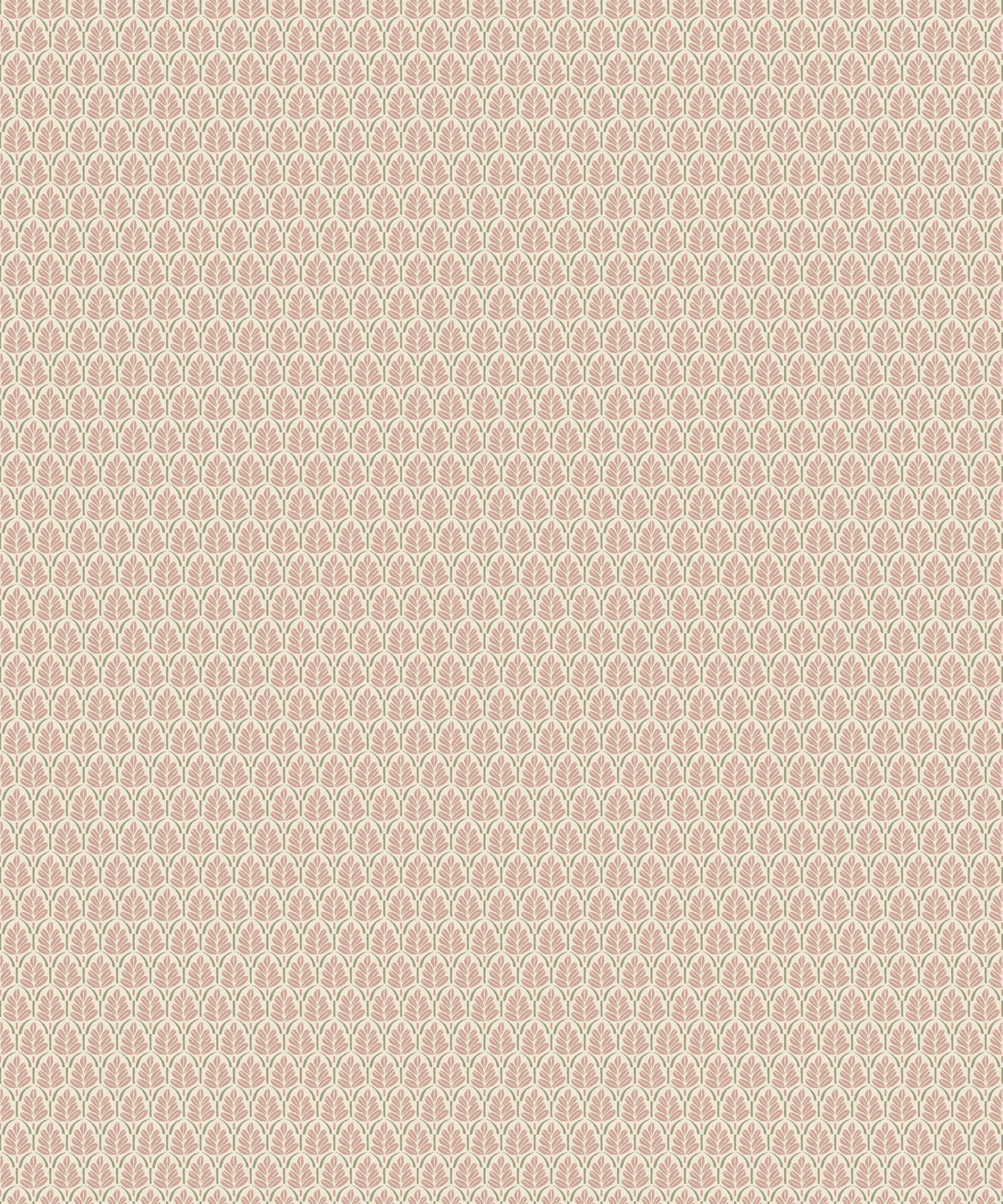 Sprig Wallpaper • Milton & King Studio • Blush • Swatch