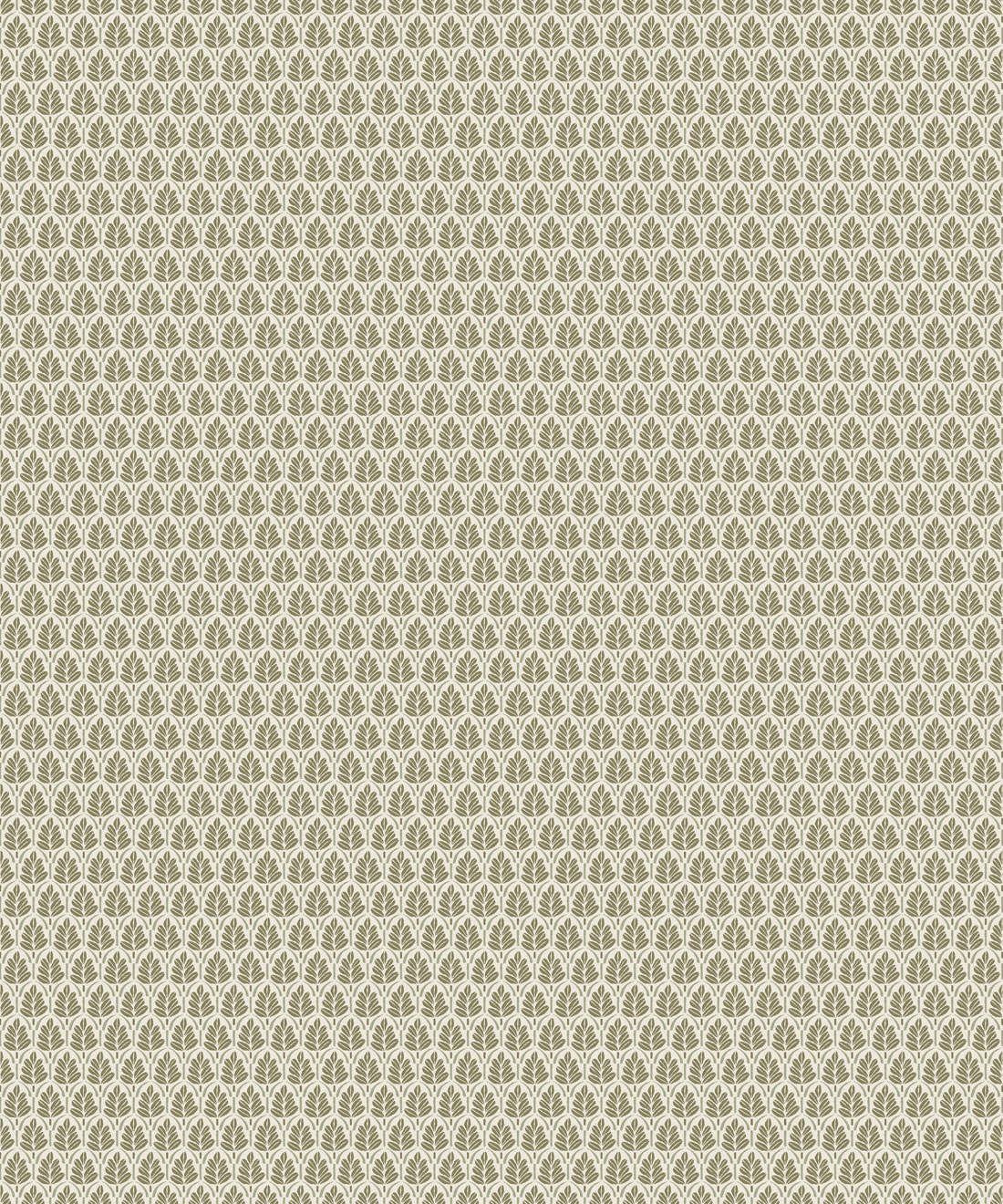 Sprig Wallpaper • Milton & King Studio • Moss • Swatch