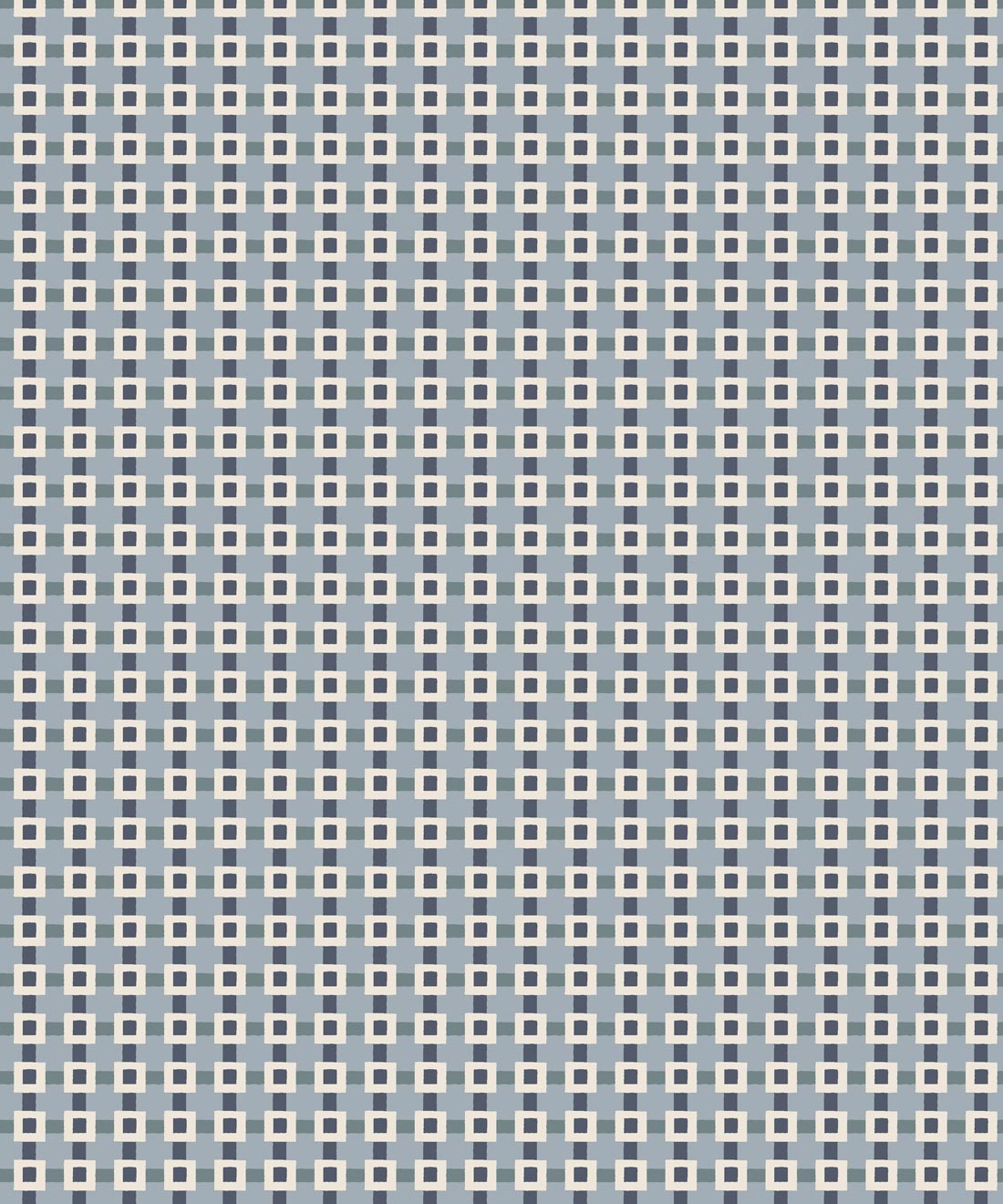 Knot Wallpaper • Milton & King Studio • Cornflower • Swatch
